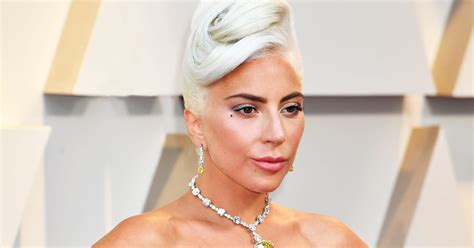 Lady Gaga Shares No Makeup Look With Oscars Necklace