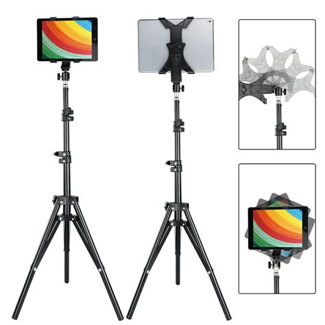Tablet Tripod Stand Tsv Foldable Height Adjustable 21 To 63 Inch