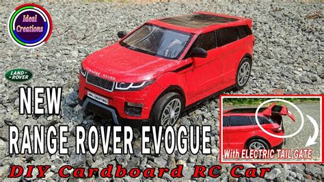 How To Make A Car New Range Rover Evogue 2018 With Electric Tail