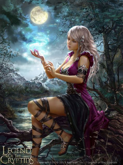 Legend Of The Cryptids Suncaller Cifona Fantasy Art Women Fantasy