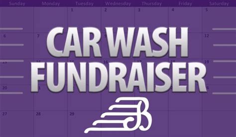 Car Wash Fundraiser 2019
