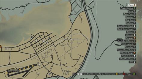 Sandy Shores Gta 5 Map Maping Resources