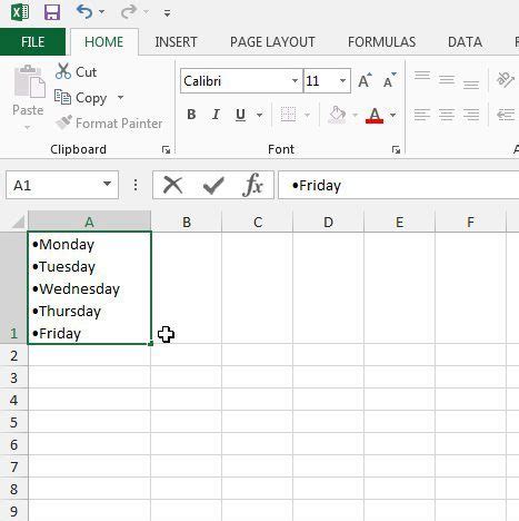 How To Put A Bulleted Or Numbered List In Excel Cell WebMaster S Hub