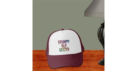 Grumpy Old Geezer Hats N Caps Zazzle