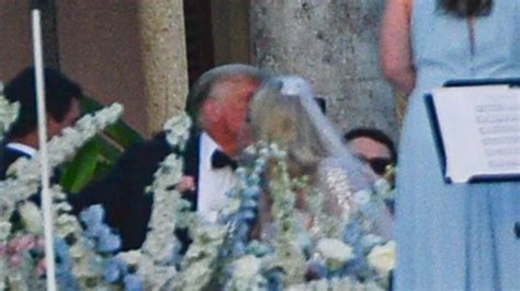 inside tiffany trump s wedding donald s toast famous guests and hurricane chaos mirror online