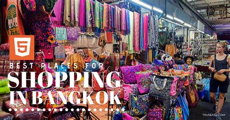 5 Best Shopping Places In Bangkok For Cheap Clothes And Accessories