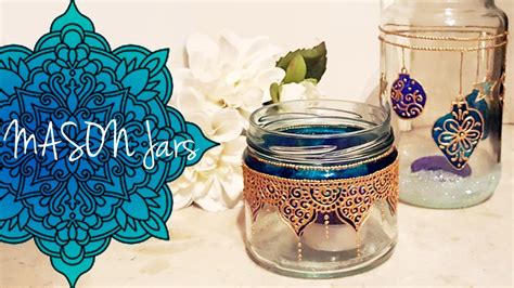 Diy Moroccan Inspired Christmas Mason Jar Lanterns Bee