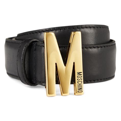 Moschino Moschino M Logo Belt Women Belts Flannels Fashion Ireland