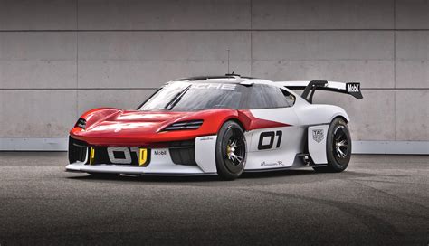 Porsche Mission R Electric Racer Concept Packs 1073 Hp May Preview