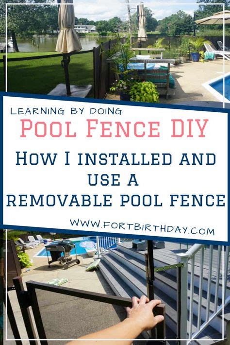 14 Diy Pool Fences Ideas Diy Pool Fence Pool Fence Diy Pool