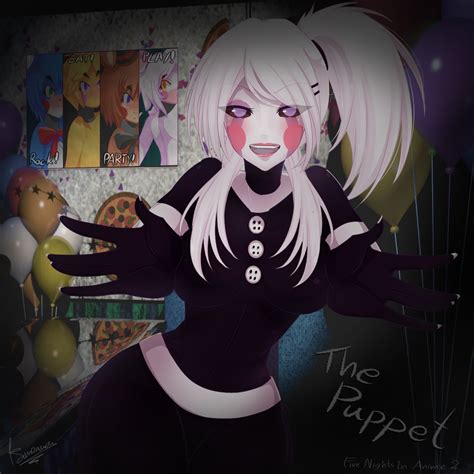 The Puppet Five Nights In Anime Speedpaint By Renayume On Deviantart