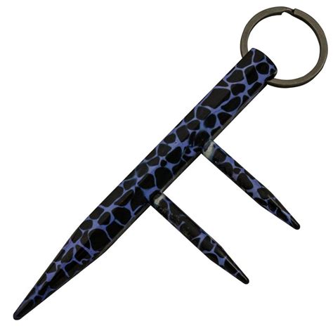 Jun 12, 2021 · kubotan with eyebolt hole. Kubotan, Prongs, Blue Leopard