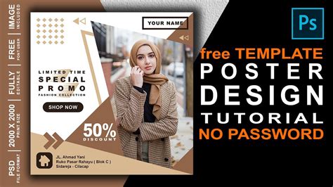 Cara Membuat Desain Poster Iklan Dengan Photoshop Gambaran