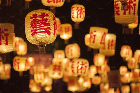 Chinese New Year Lanterns High Quality Stock Photos ~ Creative Market