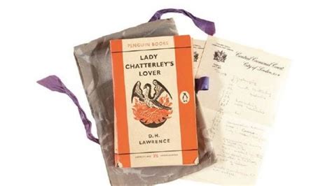 Lady Chatterley S Lover Bristol Uni Acquires Judge S Trial Copy Bbc News