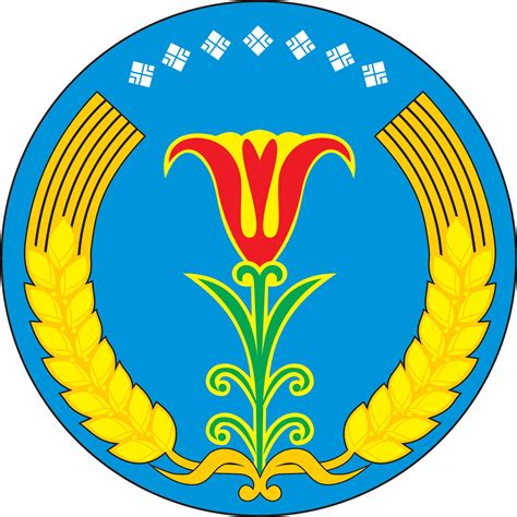 Vector Coat Of Arms Amginsky Region Yakutia Amginsky District Clipart