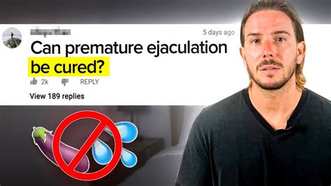 Can Premature Ejaculation Be Cured The Honest Truth Youtube