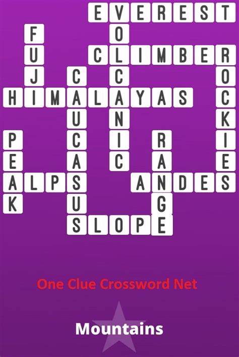 Mountains Bonus Puzzle Get Answers For One Clue Crossword Now