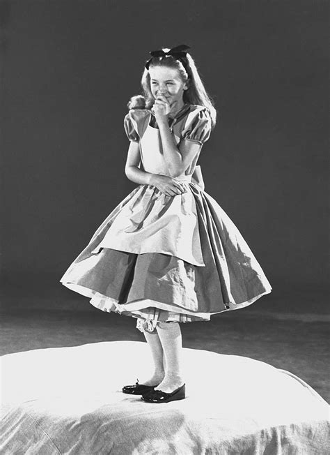 Alice stumbles into the world of wonderland. The Girl Who Became Walt Disney's Alice In Wonderland (1951)