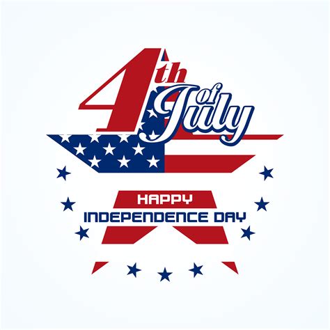 Fourth Of July Badge 638273 Vector Art At Vecteezy