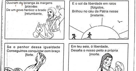 O hino nacional brasileiro é considerado um dos mais líricos do mundo, ou seja, ele é muito marcado pelo sentimentalismo. Atividades Hino Nacional Brasileiro EducaçãO Infantil ZV16 ...