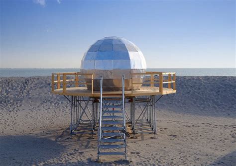 Unusual Camping Site With Teepee And Quirky Pods Opens On Amsterdam Beach Daily Star