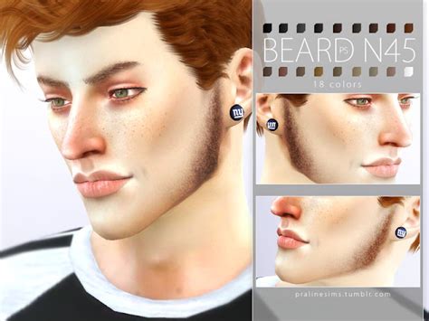 Sims 4 Ccs The Best Beard Pack By Pralinesims