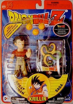 ✅ browse our daily deals for even more savings! Dragon Ball Z Krillin (White Eyes), Jan 2002 Action Figure by Irwin Toys