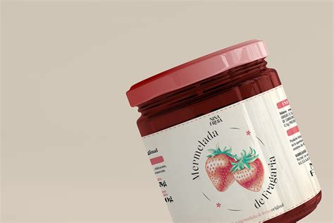 Mermelada De Fragaria Identidad Gráfica On Behance