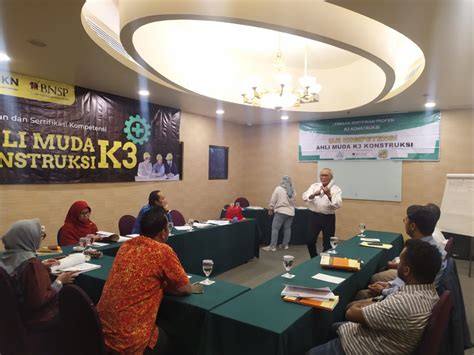 Pelatihan And Sertifikasi Kompetensi Ahli Muda K3 Konstruksi Jakarta