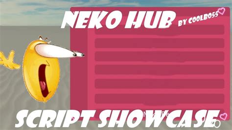 Neko Hub Showcase Serverside Showcase Youtube