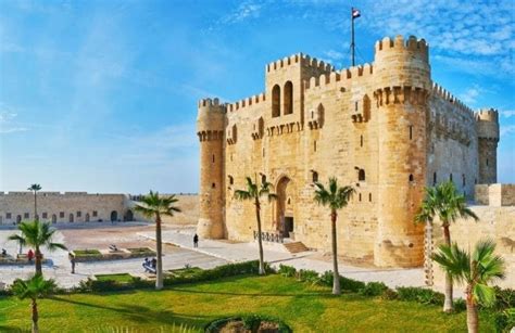 Citadel Of Qaitbay Citadel Alexandria Egypt Qaitbay Fort Alexandria