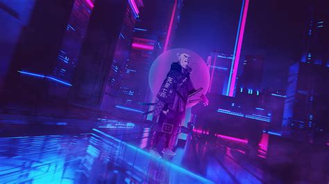 Hd Wallpaper Cyberpunk Cyberpunk 2077 Cyber City Neon
