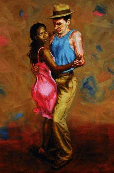 Painting Couple Dance Beautiful Dance Painting For Gym Hallway And