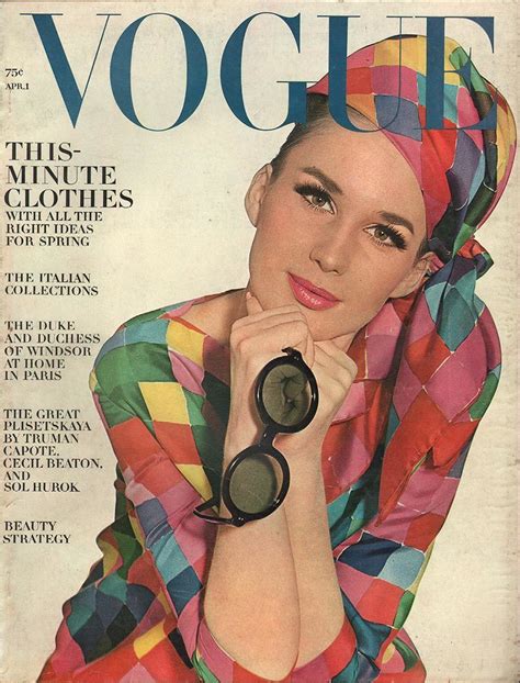 Vogue April 1 1964 Ephemera Forever Vogue Covers Vintage Vogue