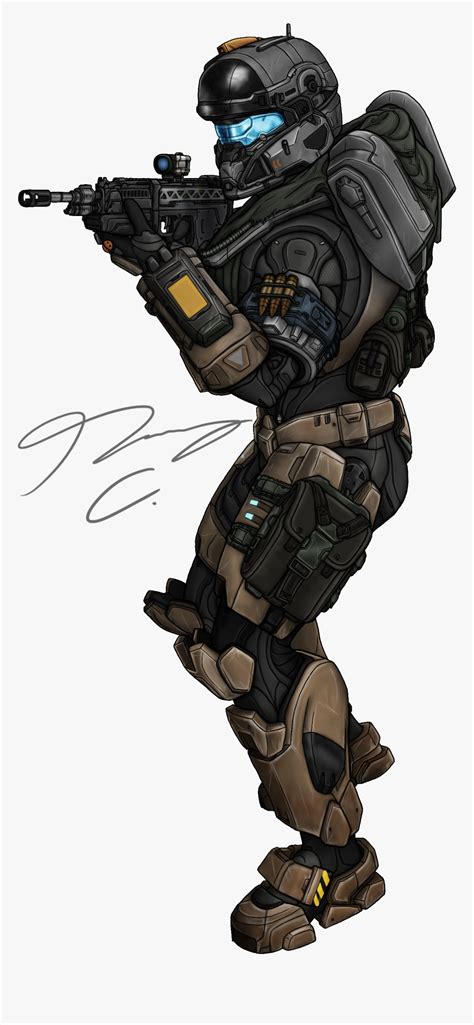 Spartan Colachsso Halo Reach Spartan Concept Art Hd Png Download