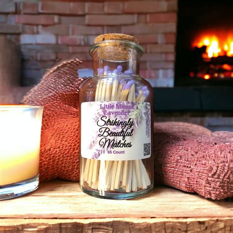 Colorful Apothecary Matches – Little Mount Lavender