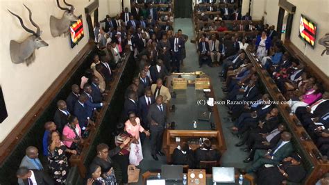 Parliament Chaos As Ccc Protests Recalls Opposition Mps Forcibly Ejected From August House By