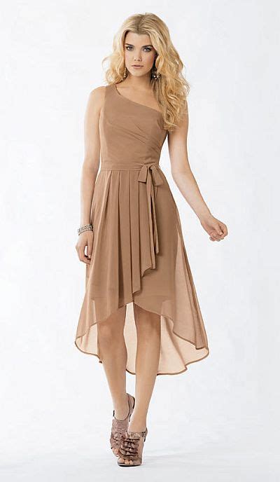 Why choose black bridesmaid dresses? 21 Awesome High-low Bridesmaid Dresses - The WoW Style