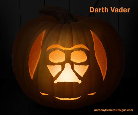 Star Wars Themed Pumpkin Carving Templates Will Give You The Geekiest