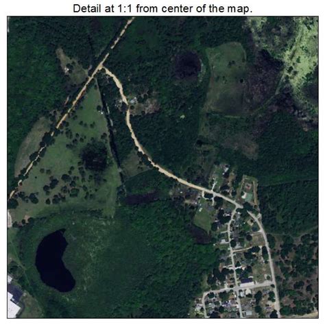 Aerial Photography Map Of Groveland Fl Florida