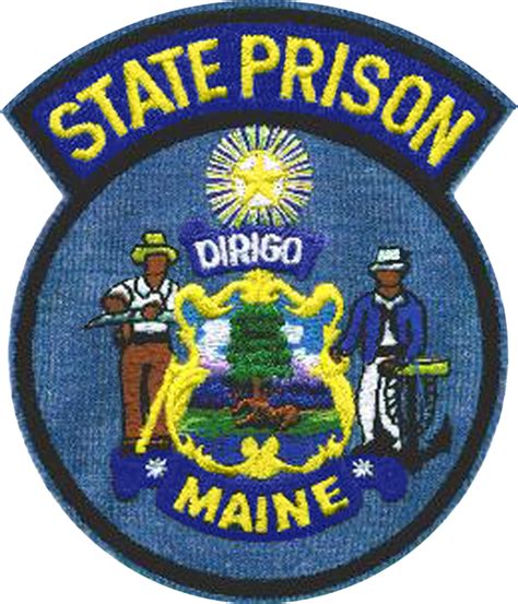 Us State Of Maine Department Of Corrections Patch Department Of