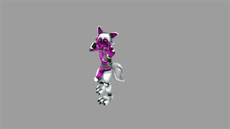 Stylized Funtime Foxy Download Free 3d Model By Sprngtrp727 Fc61cf1