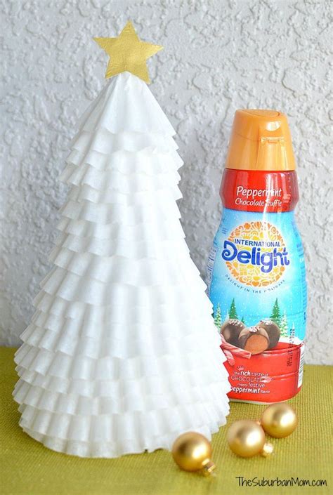Easy Coffee Filter Christmas Tree Craft Christmas Decorations Cheap