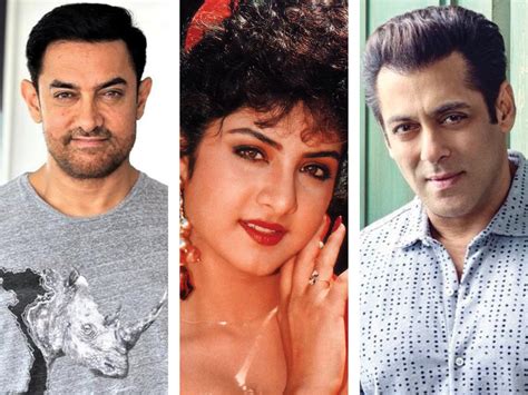 Divya Bharti Vs Aamir Khan Actress Cried For Hours In Bathroom आमिर की वजह से बाथरूम में घंटो