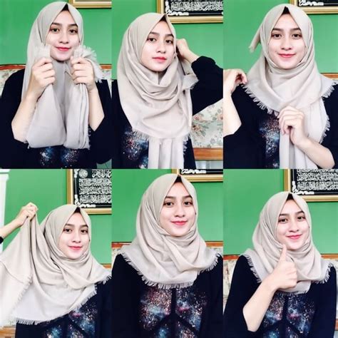 Tutorial Hijab Segi 3 Yang Simple Ragam Muslim