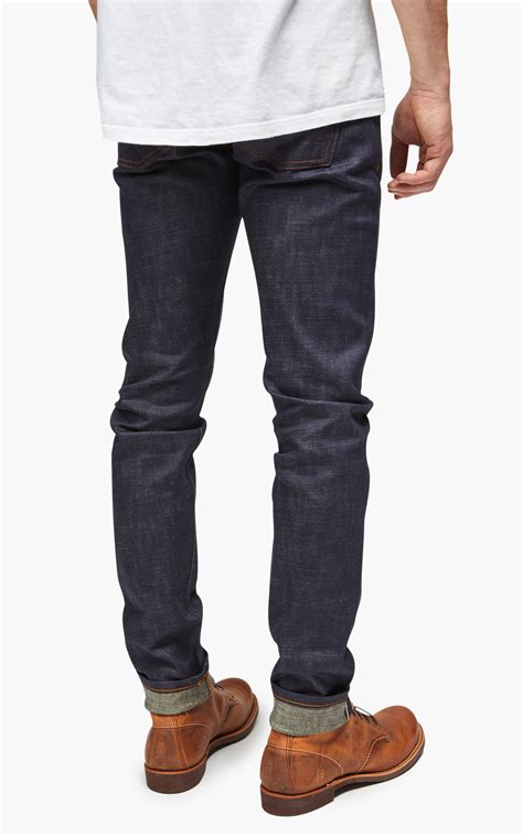 Naked Famous Denim Super Guy Perfect Blue Slub Stretch Selvedge