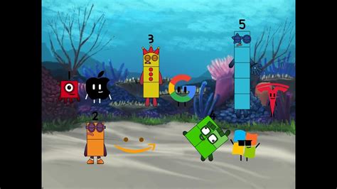 Numberblocks Band With Their Favorite Brand Youtube