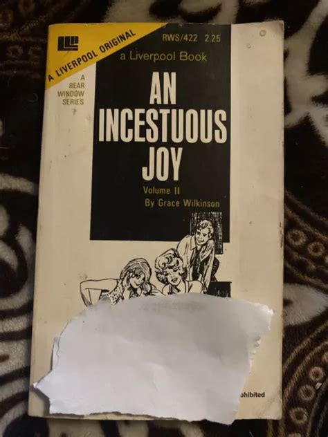 An Incestuous Joy Vintage Paperback Book Taboo Smut Erotica Sleaze Pulp Era 4 99 Picclick