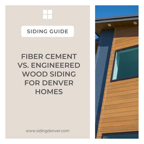 Fiber Cement Vs Engineered Wood Siding For Denver Homes Denver